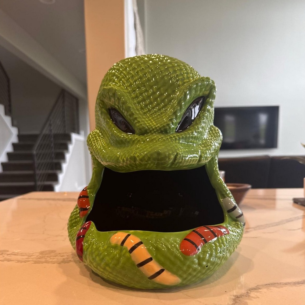 Disney NBC Ceramic Candy Bowl Oogie